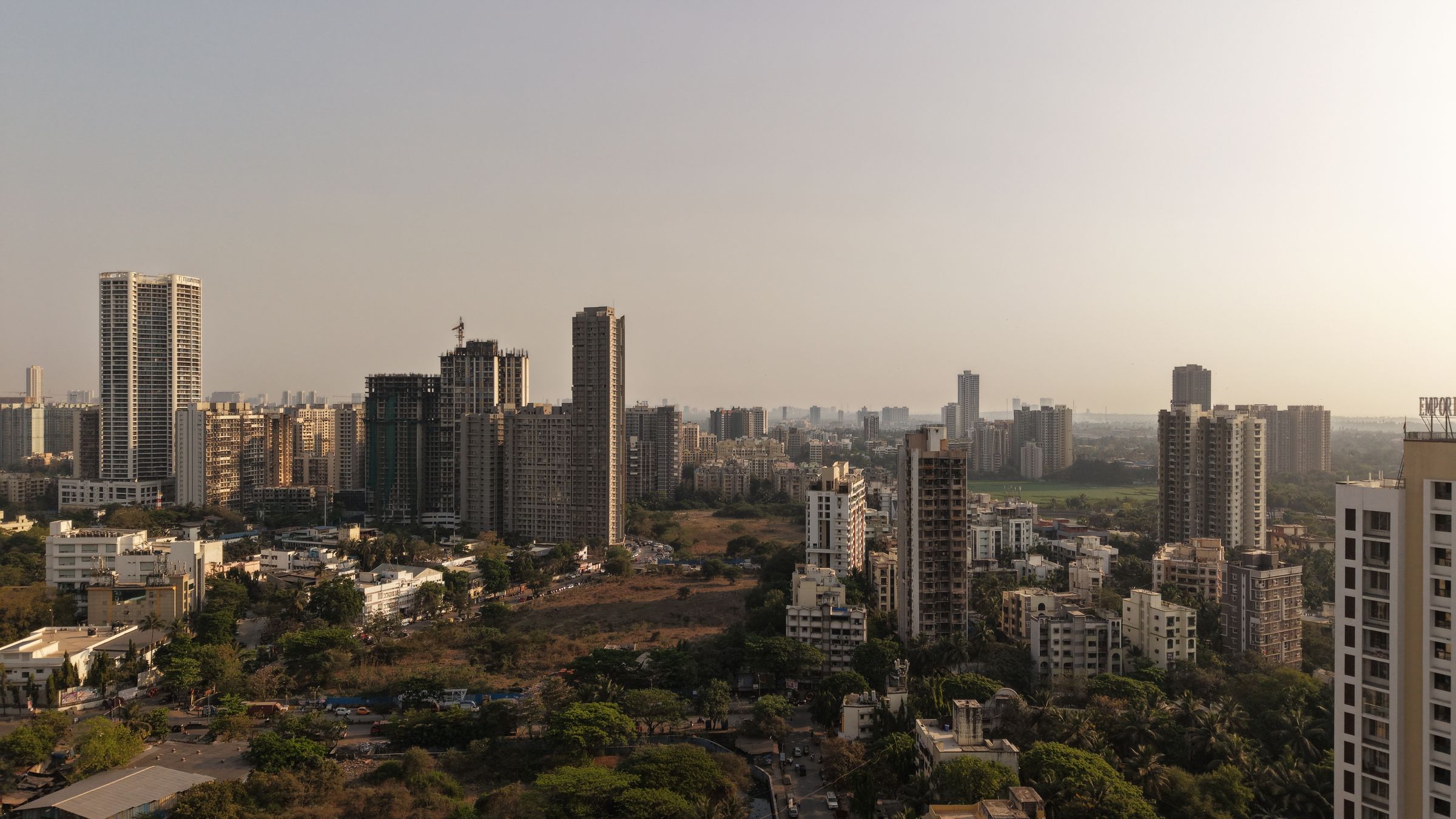 The Mumbai waterfront